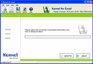 Kernel Excel - Repair Corrupted Excel Documents screenshot